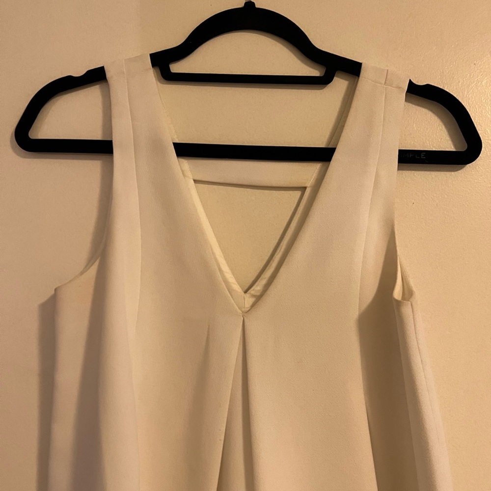 BCBG white mini dress!